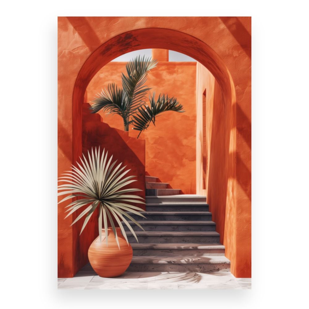 Toile murale Évasion exotique / 50x70cm / Fabriqué en France / Décoration murale / DADA ART - 3