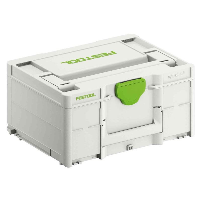 Skrzynka narzędziowa Festool Systainer³ SYS3 M 187 Zielono-biała 40 kg nośność
