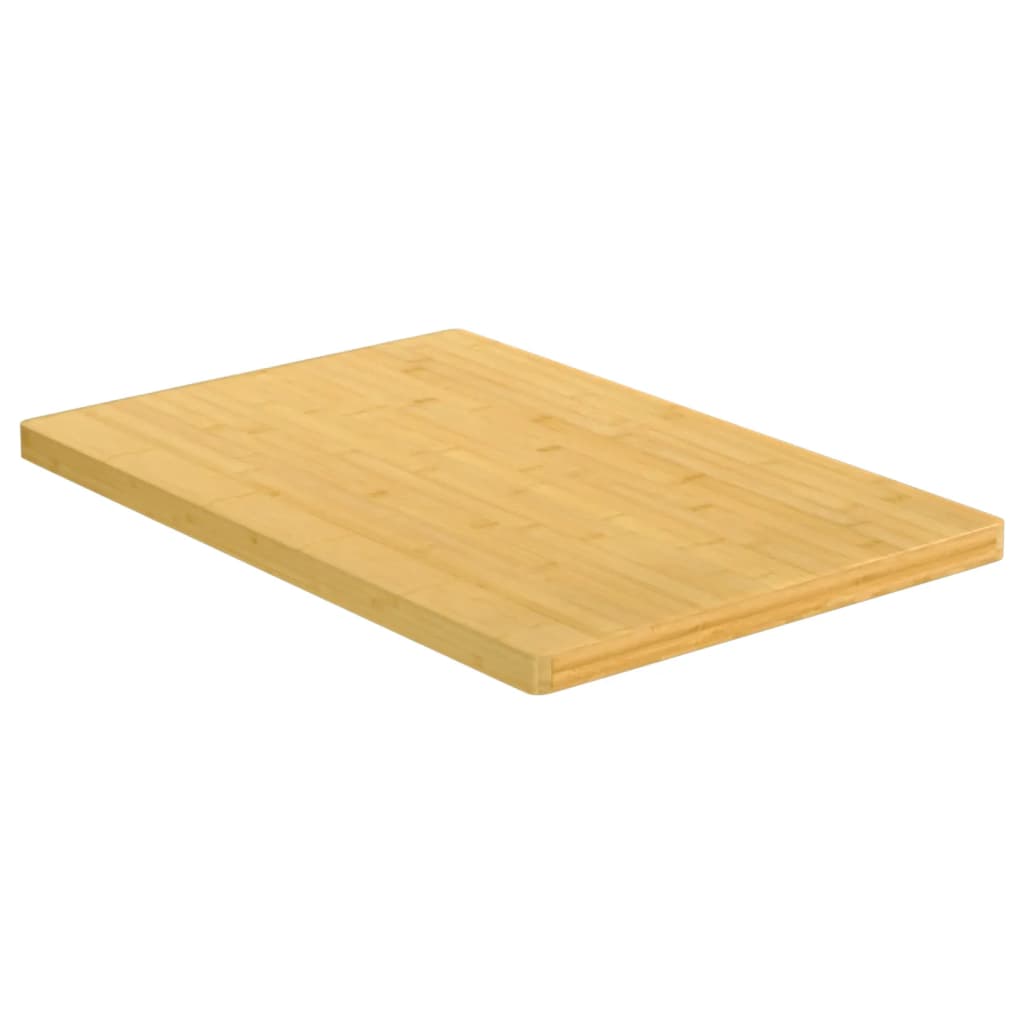 Tablero de mesa | superficie de mesa | tablero de escritorio de bambú 60x100x2,5 cm cfw29172