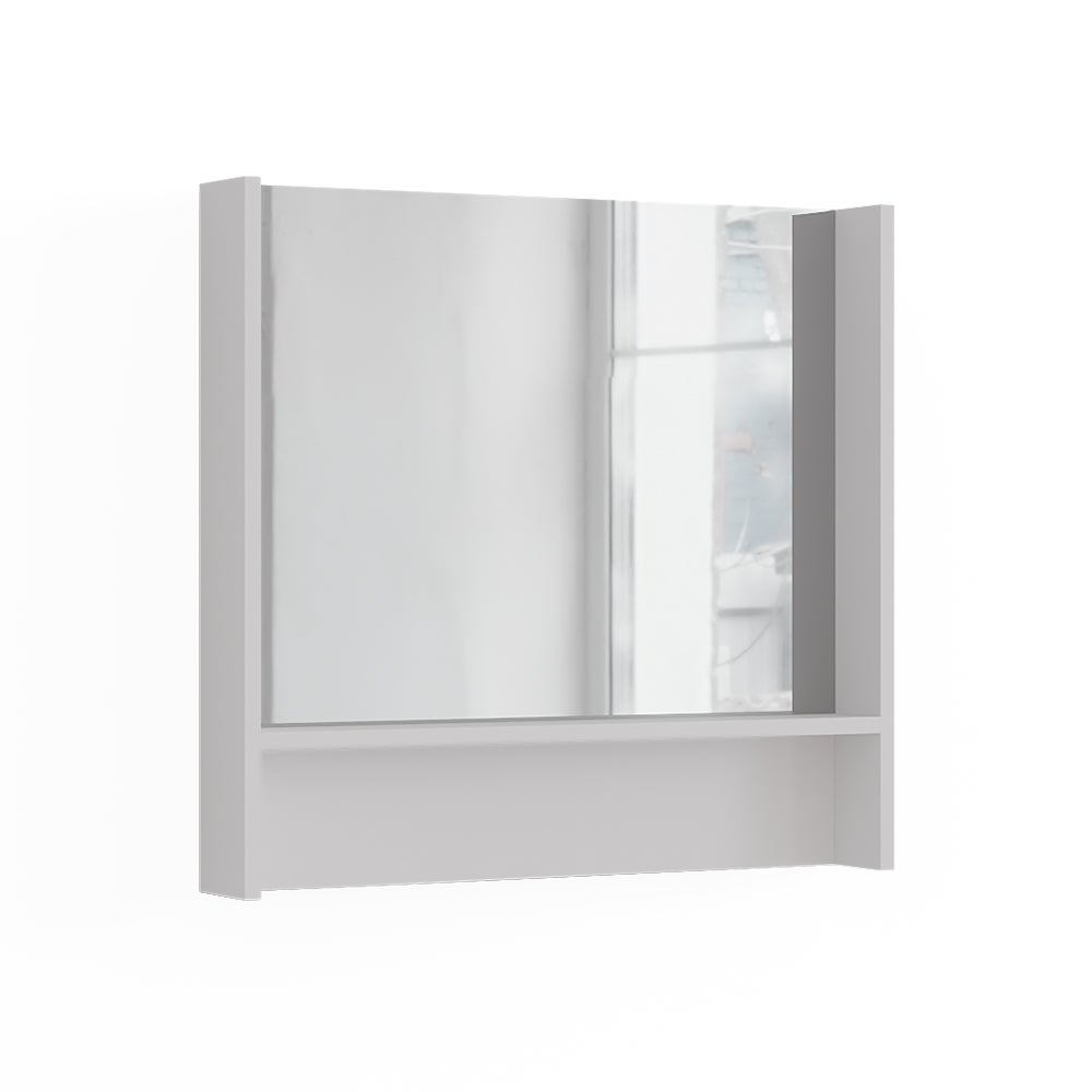 Vicco Lustro ścienne Sherry, Biały, 70 x 65 cm