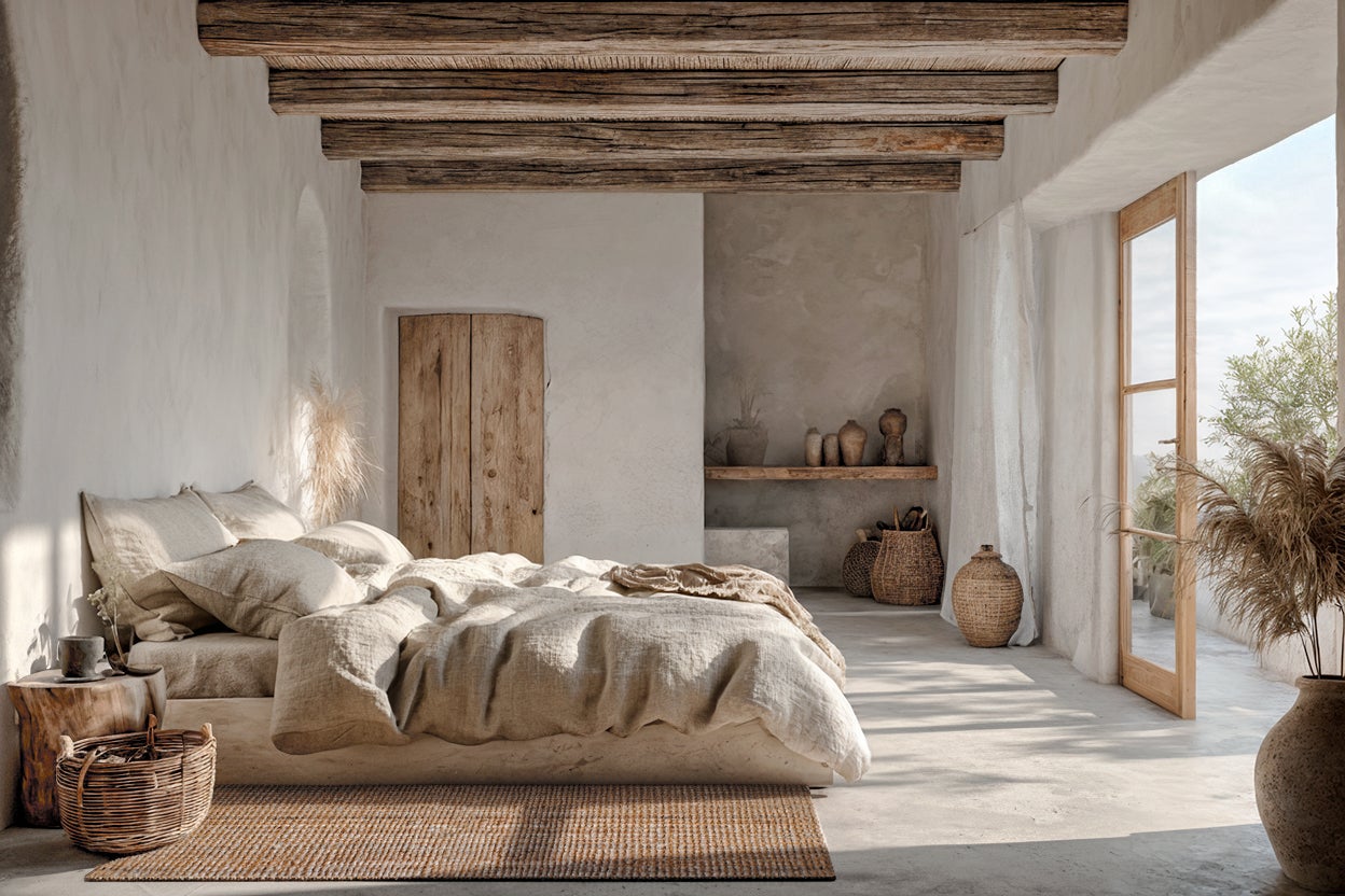 Dywan Jutowy 80x150 cm Antorini– Na Końcu Łóżka, Naturalny, Tkany Płasko, Ręczne Sploty i Styl Boho Śródziemnomorski - 2