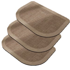 Tappetino da Bagno Ovale Quadrato Antiscivolo Assorbente Tappeto per Doccia in V
