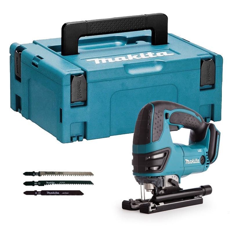 Scie Sauteuse Sans Fil Makita DJV181ZJ 18V - Machine Seule En MAKPAC, Pendulaire