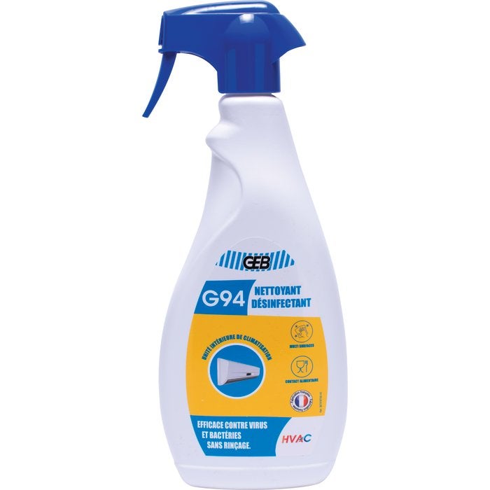 Nettoyant sans rinçage pour unité intérieure de climatisation, 750 ml - 2