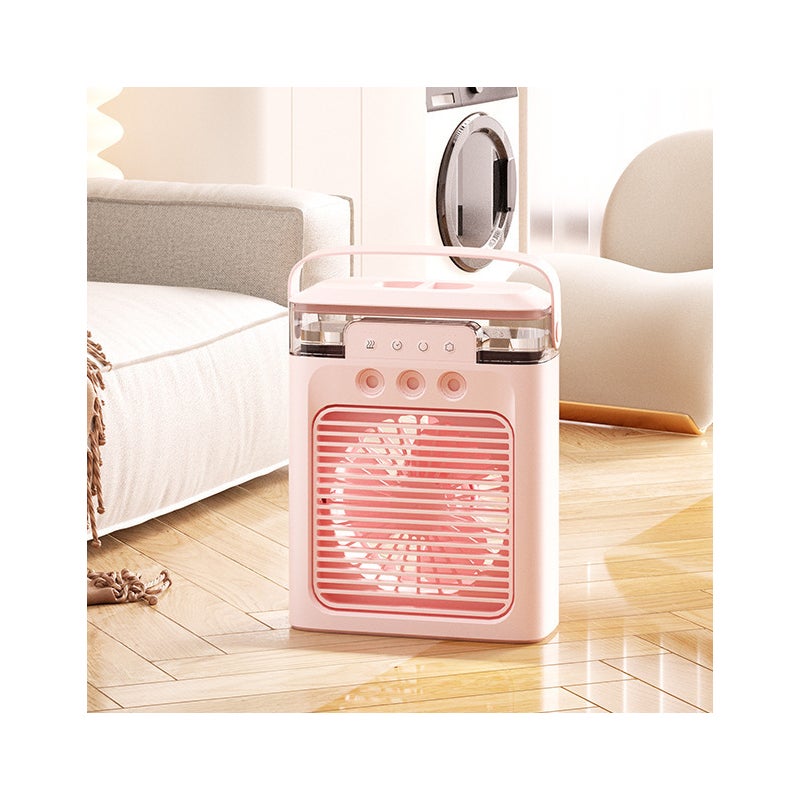 Przenośny klimatyzator ustawienia mgiełki zbiornik na wodę pojemności timer kolorów podświetlenia mały chłodzący powietrze klimatyzator ewaporacyjny