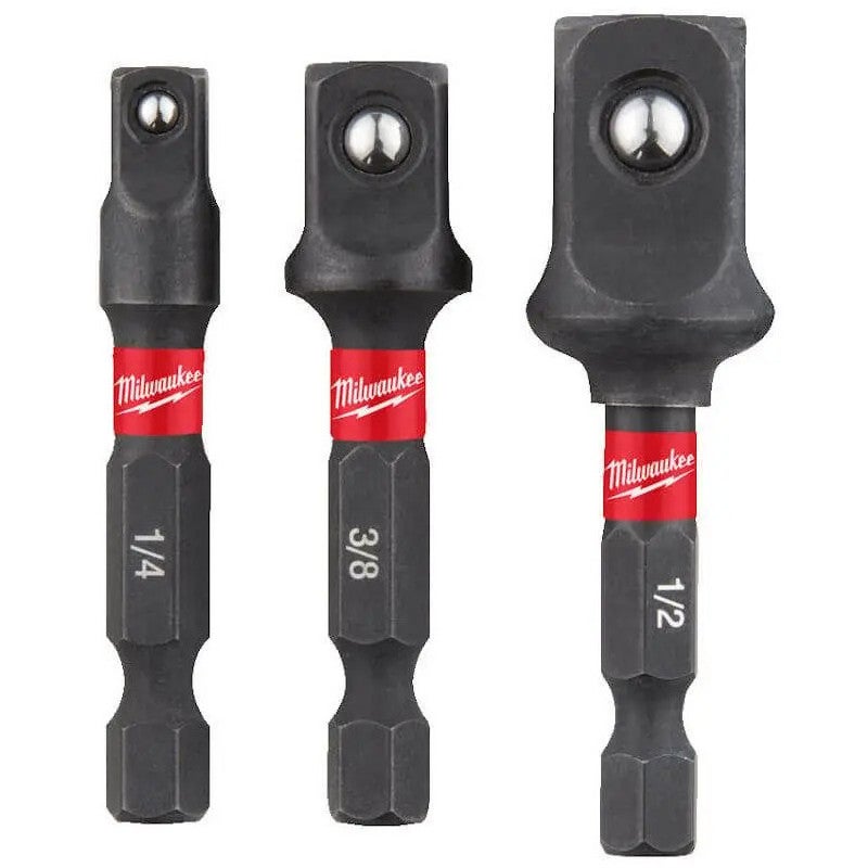 Set Adattatori per chiave a bussola comprende 3 pezzi (1/4