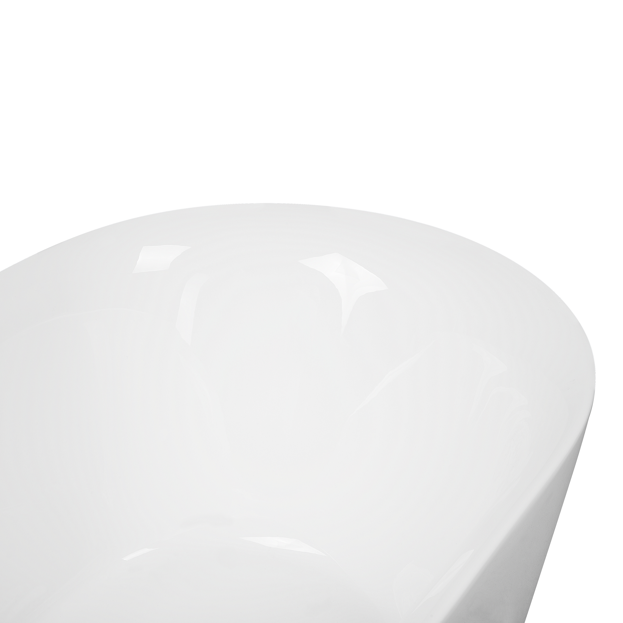 Beliani Bañera independiente CARRERA 150 x 75 cm Blanco - 7
