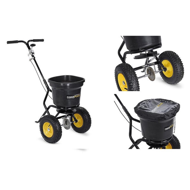 Outifrance - Épandeur professionnel (semences, d'engrais ou de sel) Cuve 19l - POWXG8250 Power plus OUTIFRANCE