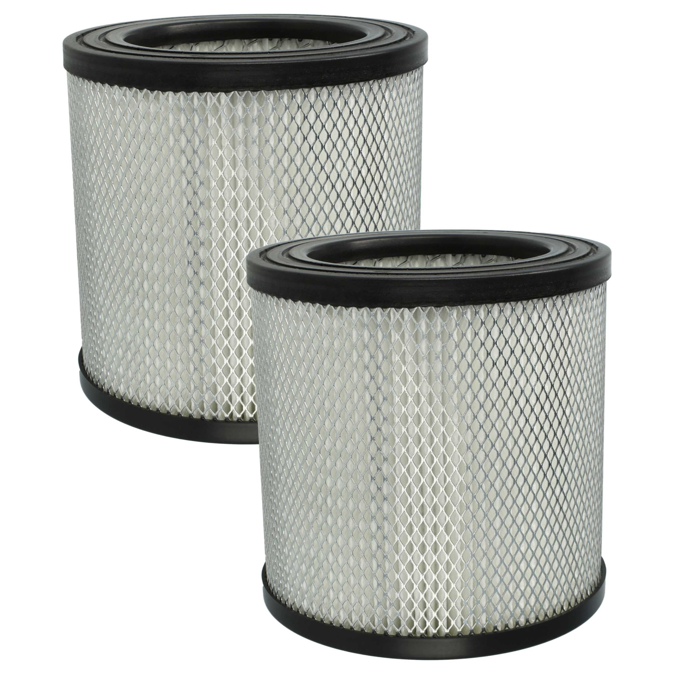Vhbw Filtro A Pieghe Piatte Per Aspirapolvere ShopVac Pump Vac 45 - Sostituisce 026282290038, 90304, Lavabile, Ø18,7x16,5 Cm