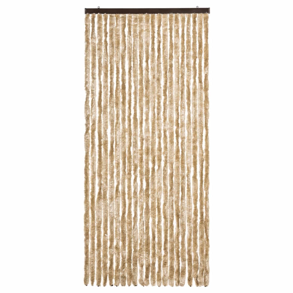Moustiquaire | Rideau anti-moustique Beige 90x220 cm Chenille CFW57820 - 3
