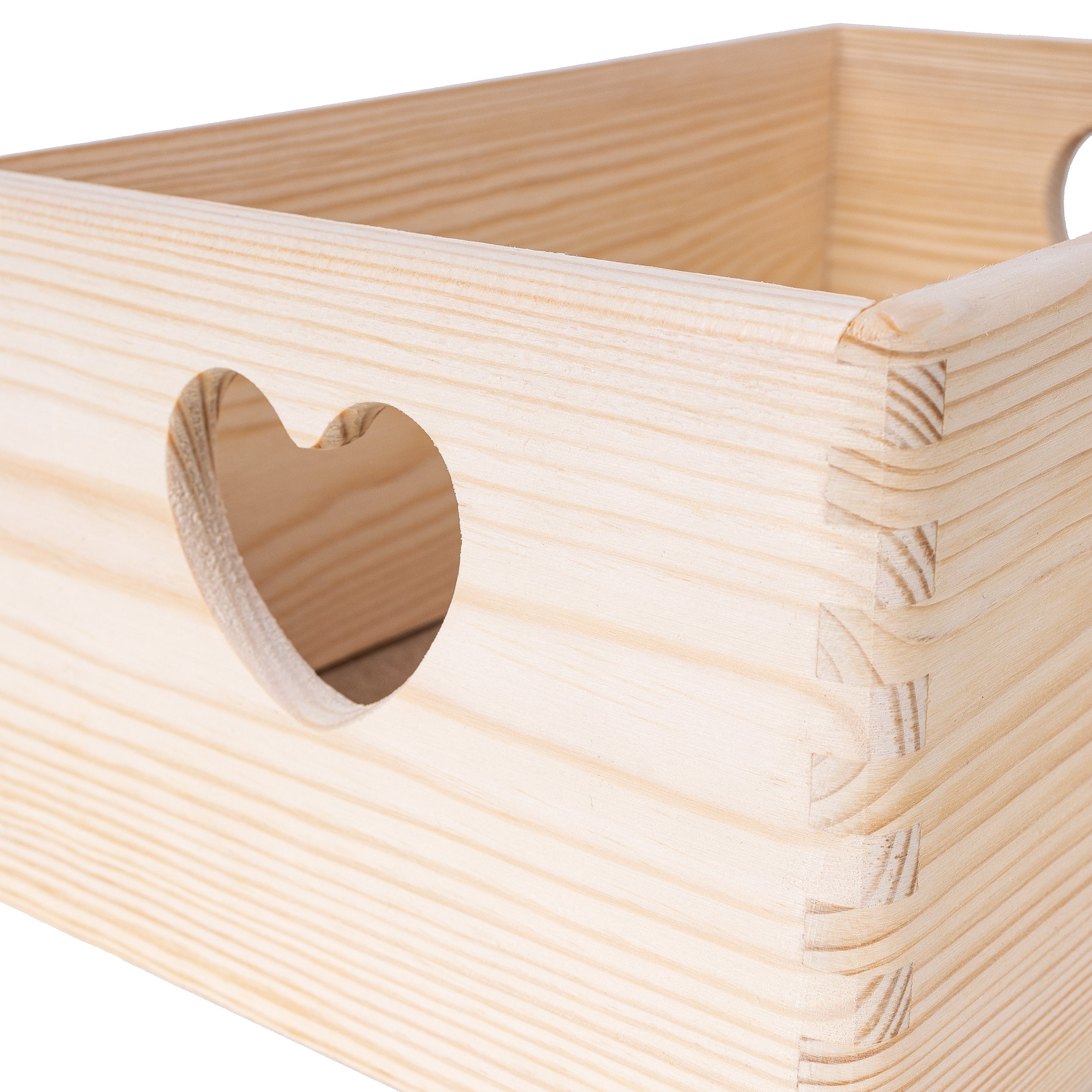 Creative Deco Caisse Bois Rangement 30 x 20 x 14 cm (+/- 1 cm) | Boîte de Rangement Bois | Boite Rangement Cuisine | Caisse de Rangement Bureau - 6