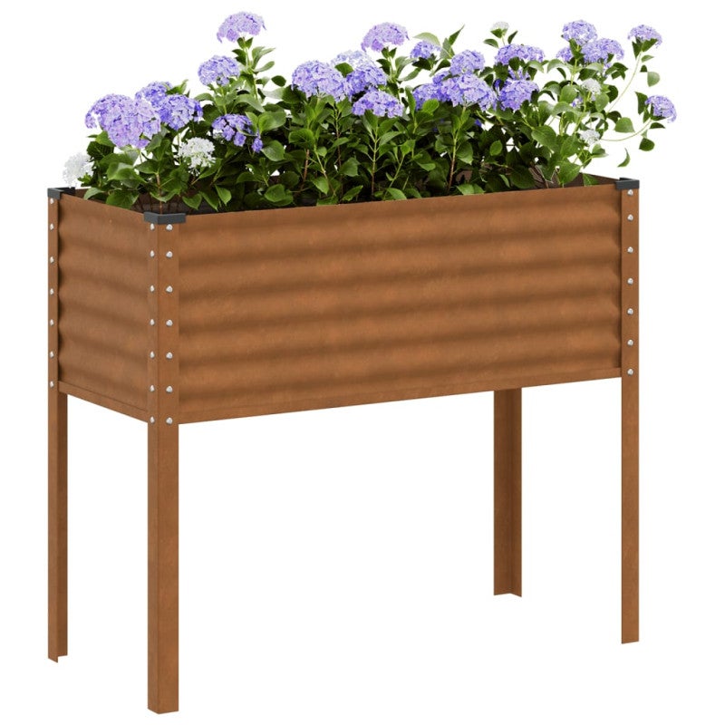 Donica ogrodowa 100x45x90 cm Stal nierdzewna vidaXL