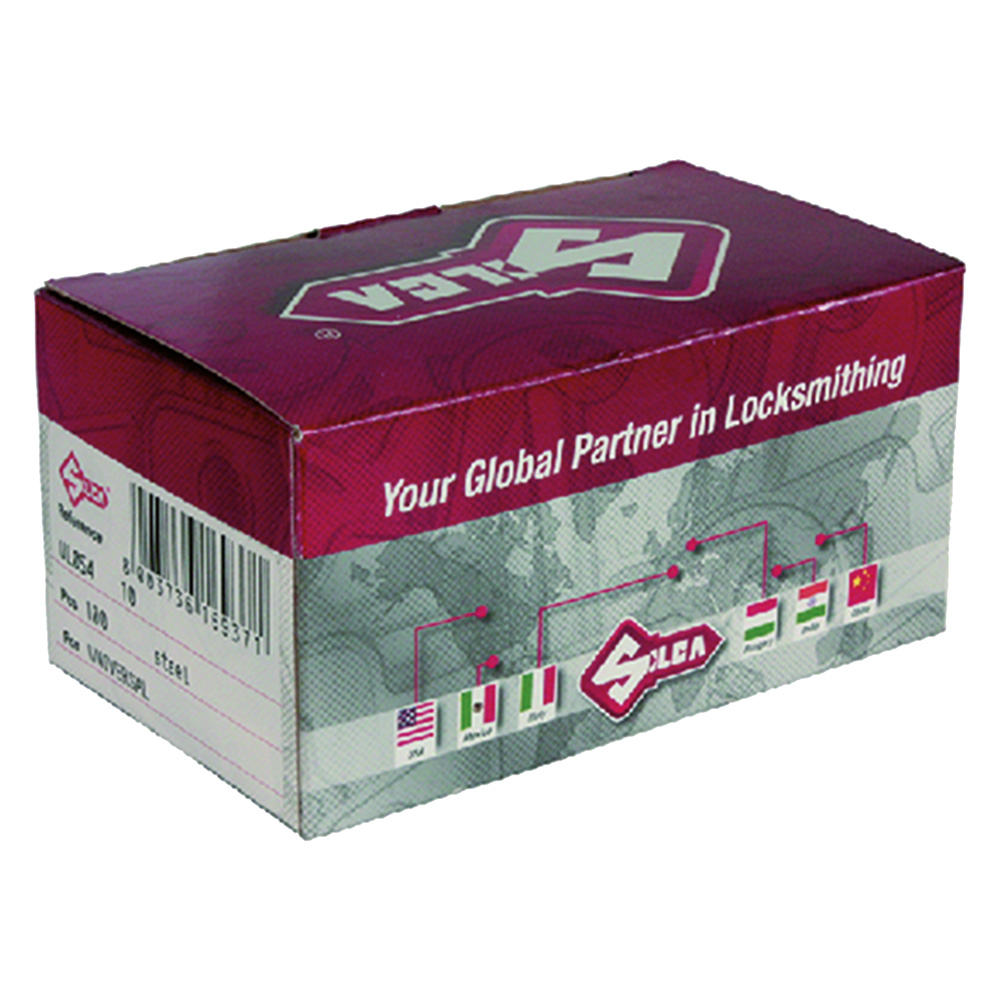 CHIAVE DOPPIA MAPPA KASSEL KYL SILCA OTTONE NICHELATO - 2