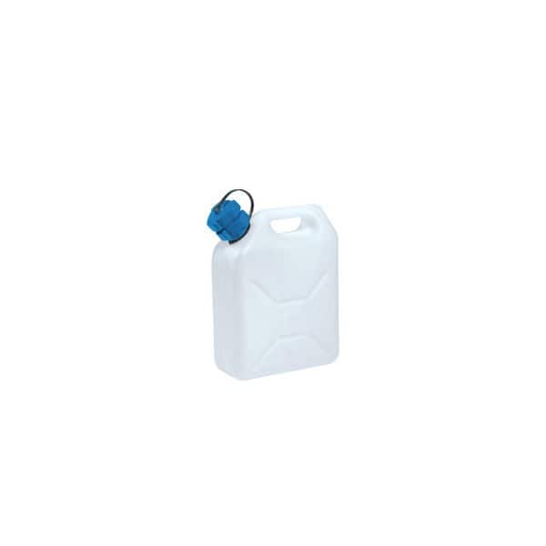 Lot De 2 Jerricans Alimentaires Cao 20 Litres Blanc Avec Bouchon Verseur