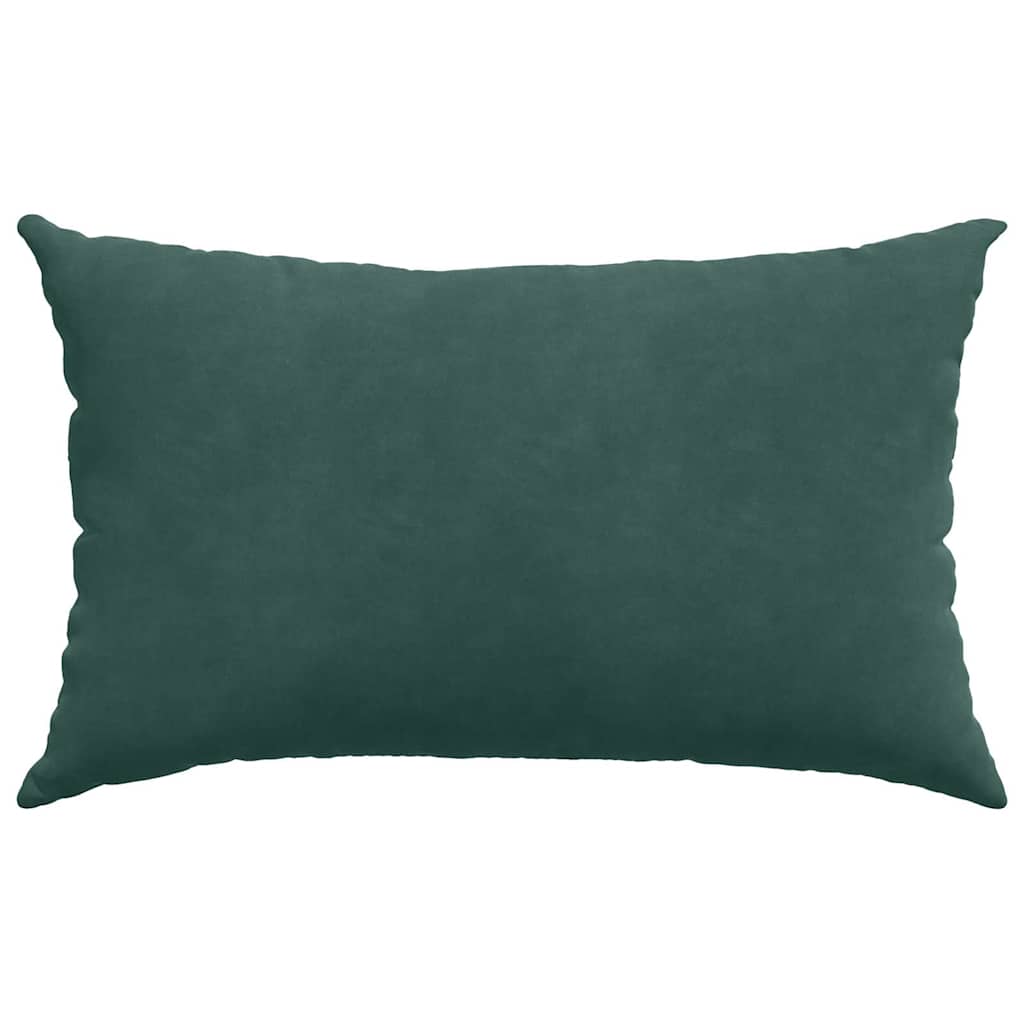Coussins de canapé 2 pcs Vert foncé 50 x 30 cm vidaXL - 6