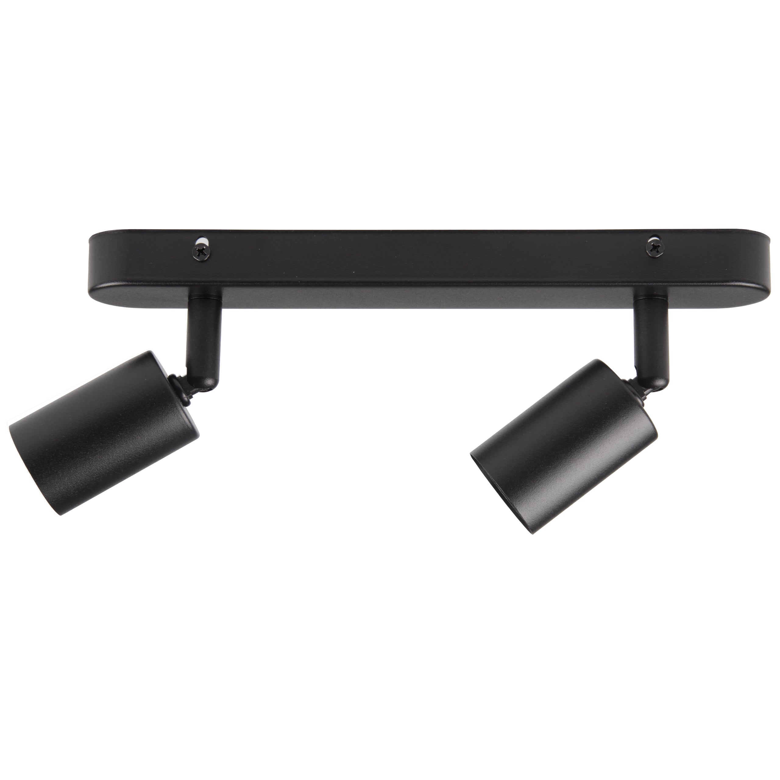 Lampa sufitowa 2x E27 LED Eos IP20 26cm ruchoma podwójna czarna kinkiet MasterLED