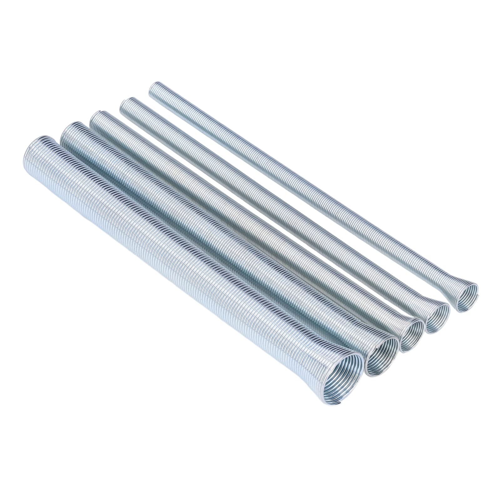 SET PIEGATUBI 5 Pezzi 5/8 1/2 3/8 5/16 1/4 Pollici Per Lavori Di Piegatura Tubi EUR 15,27 - 2