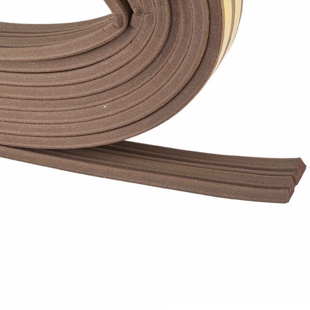 Burlete caucho tipo e marron 6 metros x 9 mm emme 1000-2 - 5