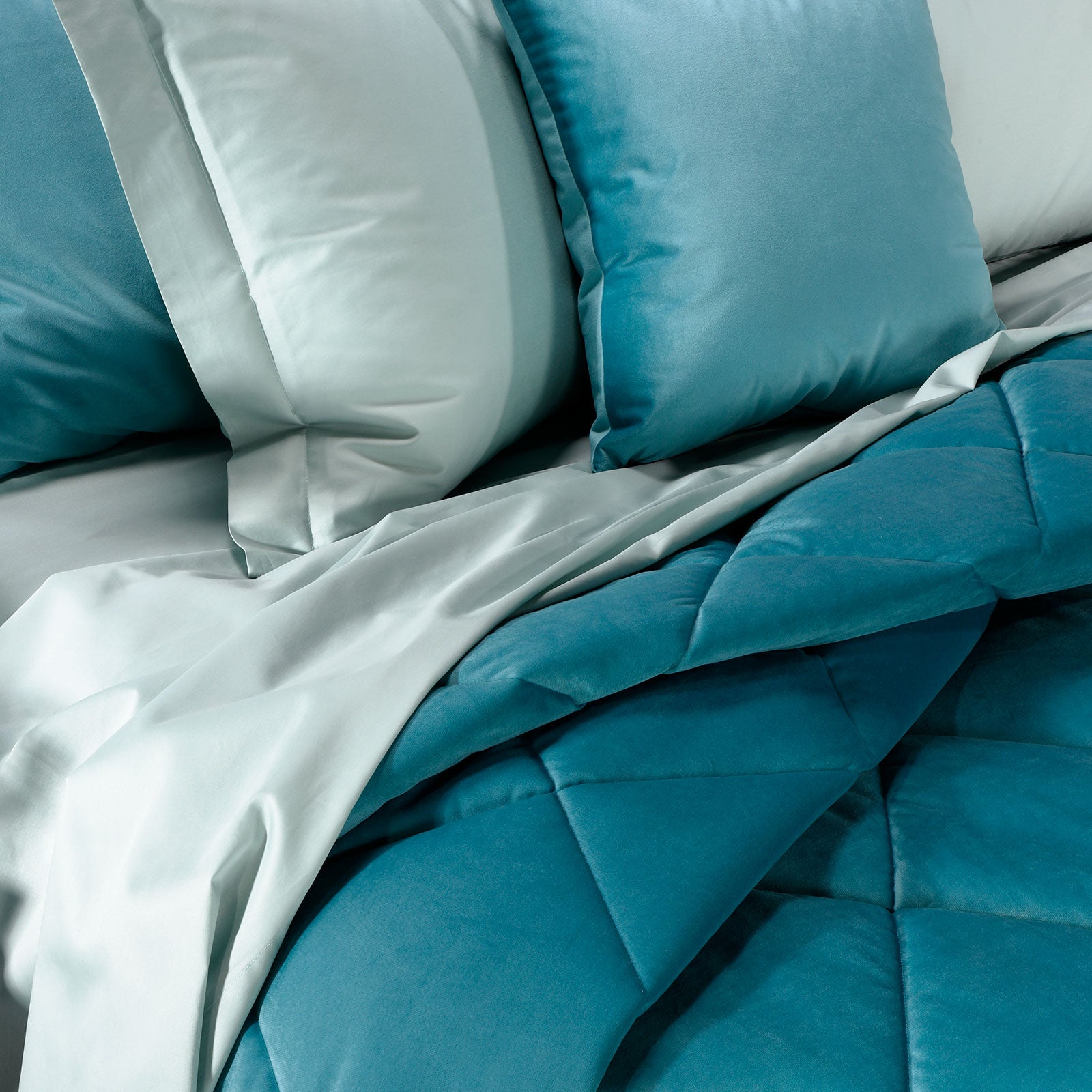 Colore Blu Misura MATRIMONIALE - 2