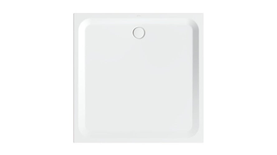 Receveur de douche rectangulaire BetteUltra avec support de baignoire