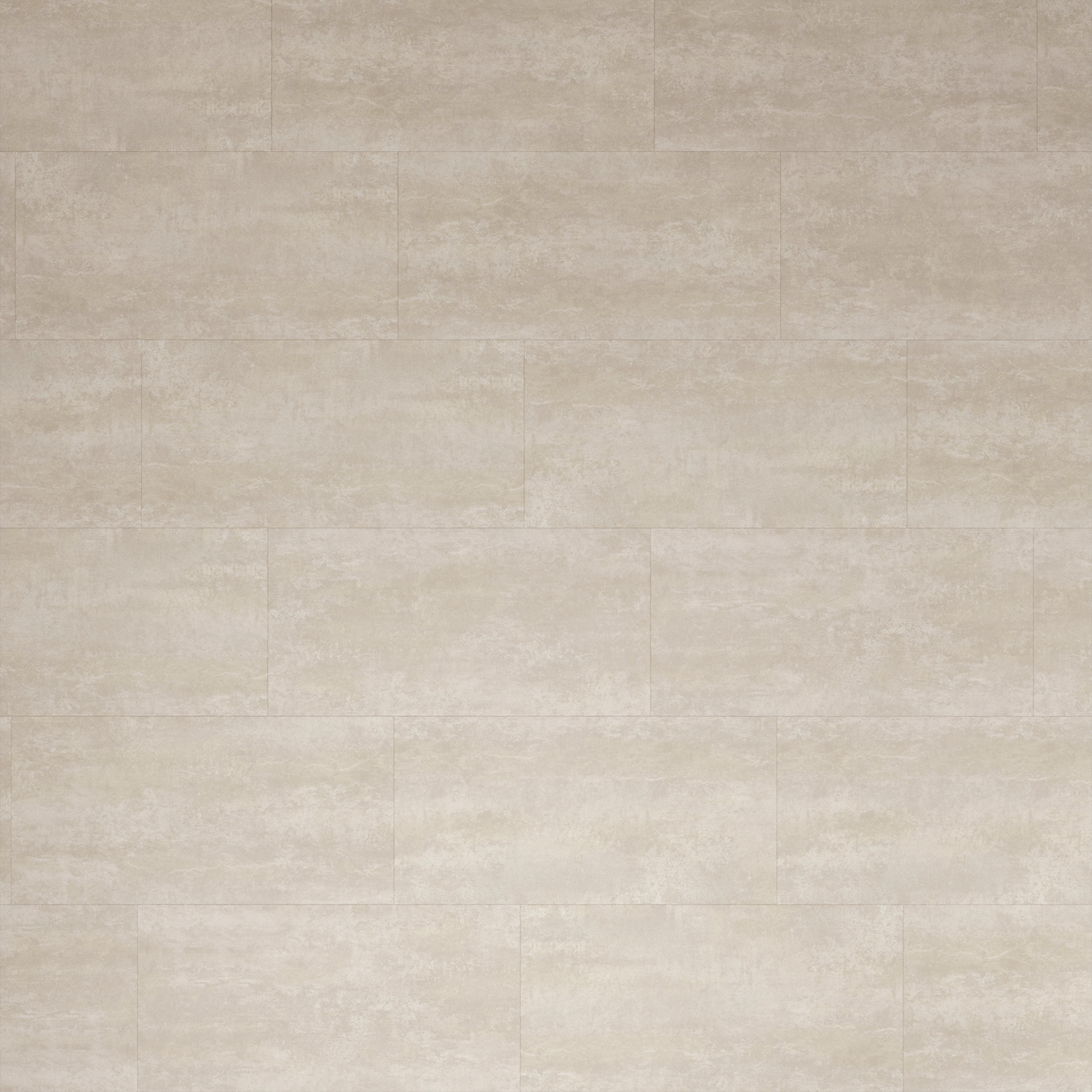 ARTENS - Échantillon de dalle PVC - 28 x 15 cm - Sol PVC à clipser SIBAI avec sous-couche intégrée - INTENSO EXTREM - Effet béton beige - Epaisseur - 5