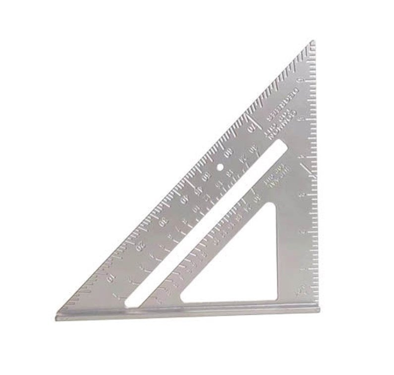 Kwadrat stolarski ze stopu aluminium