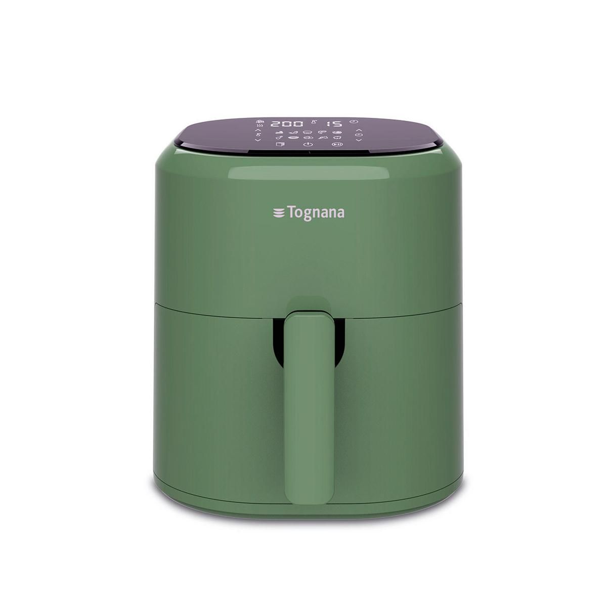 Rohnson Friggitrice Ad Aria - Capacità Grande Di 7L, 6 Programmi Con Secchio Rimovibile, Cottura Senza Olio - Display LED Digitale, Pasti Veloci, Salutari E Senza Odori, Verde : Amazon.it: Casa E Cucina