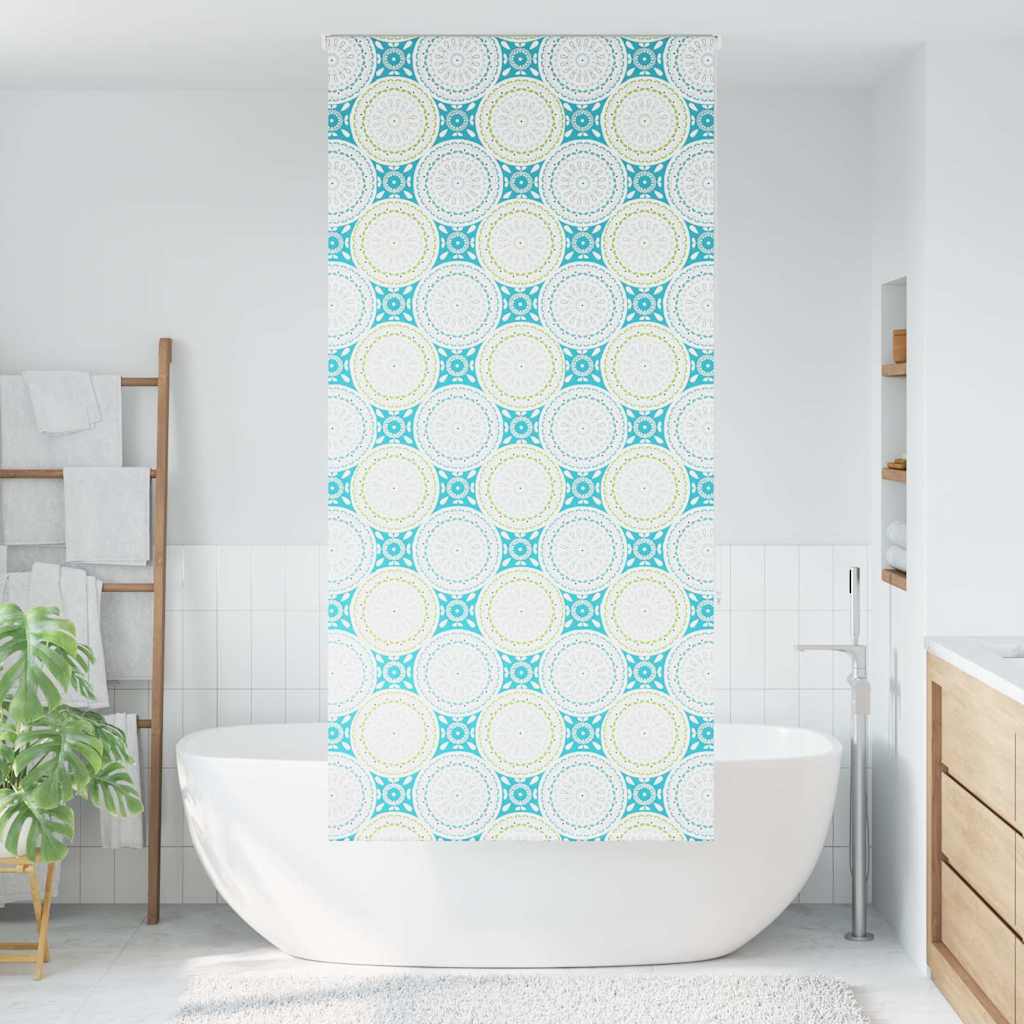Roleta prysznicowa z tkaniny 110x240 cm szerokość 106 cm