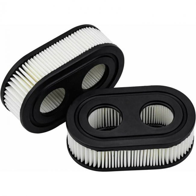 2 PCS Filtre à Air pour Tondeuse à Gazon pour 550E-550EX Briggs & Stratton 798452 593260 - 5