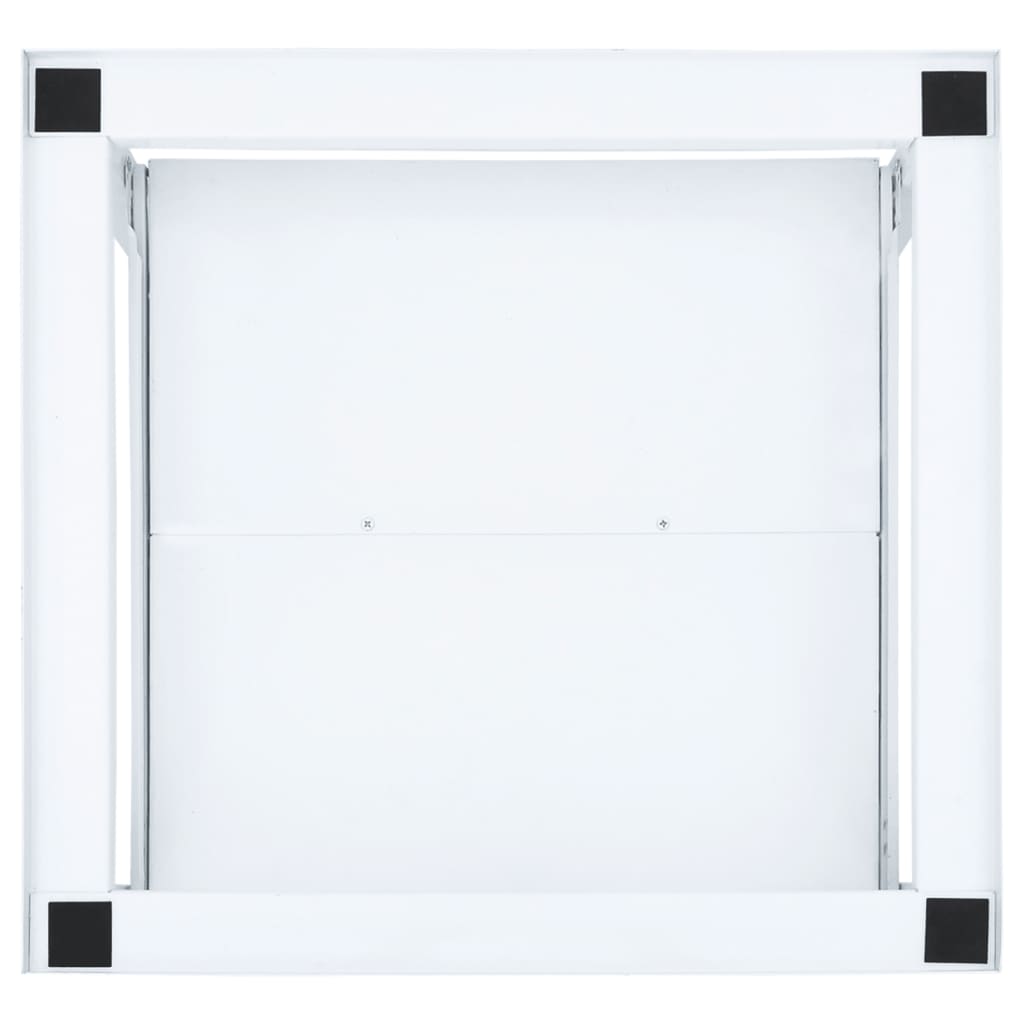 Soporte pedestal para lavadora con estante extraíble blanco – ComfortXL - 6