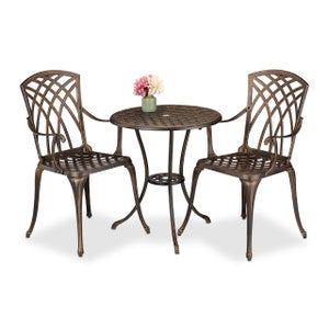 Outsunny Set da Esterno con Tavolino in Vetro e 2 Sedie da Giardino in Rattan Stile Boho, Grigio Chiaro | Leroy Merlin Outsunny Set da Esterno con Tavolino in Vetro e 2 Sedie da Giardino in Rattan Stile Boho, Grigio Chiaro | Leroy Merlin