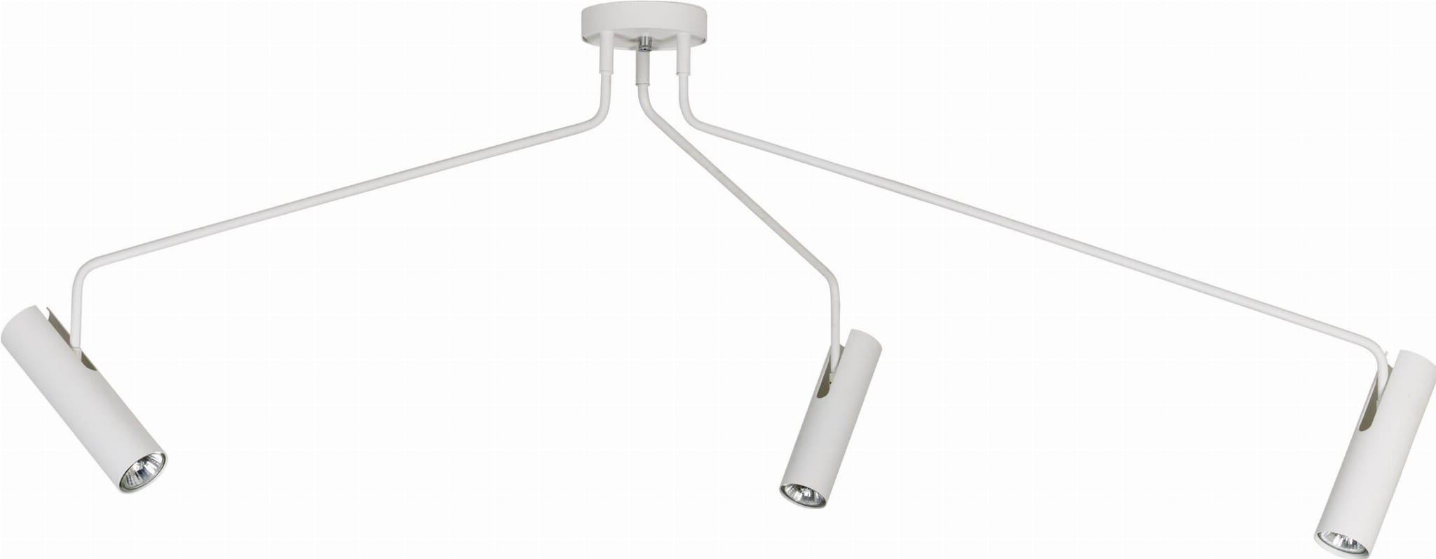 Lampa wisząca Eye biała 3xGU10x35W wym: 60 x 135 x 95 cm metal Nowodvorski Lighting