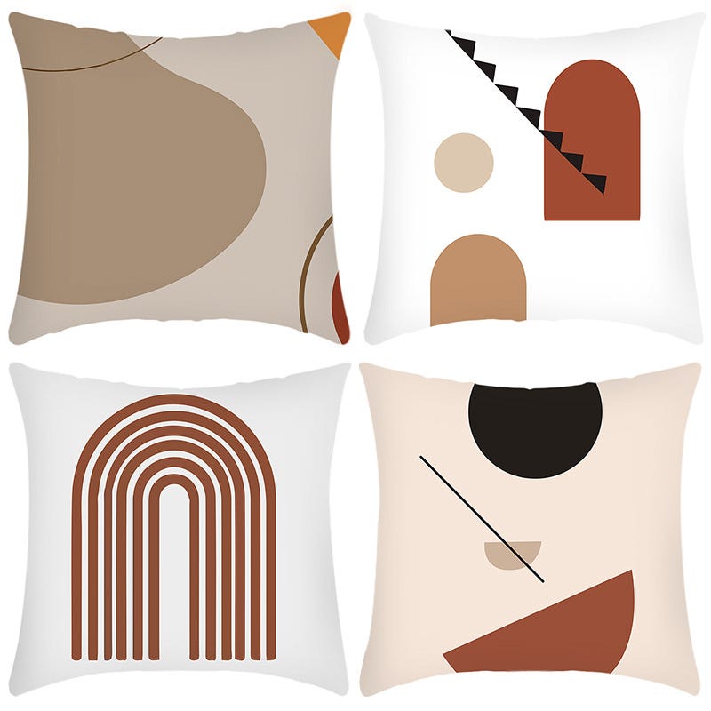 Federa per cuscino 45x45cm, federa decorativa quadrata in lino, moderna, per divano, soggiorno, camera da letto, 4 pezzi | Leroy Merlin Federa per cuscino 45x45cm, federa decorativa quadrata in lino, moderna, per divano, soggiorno, camera da letto, 4 pezzi | Leroy Merlin