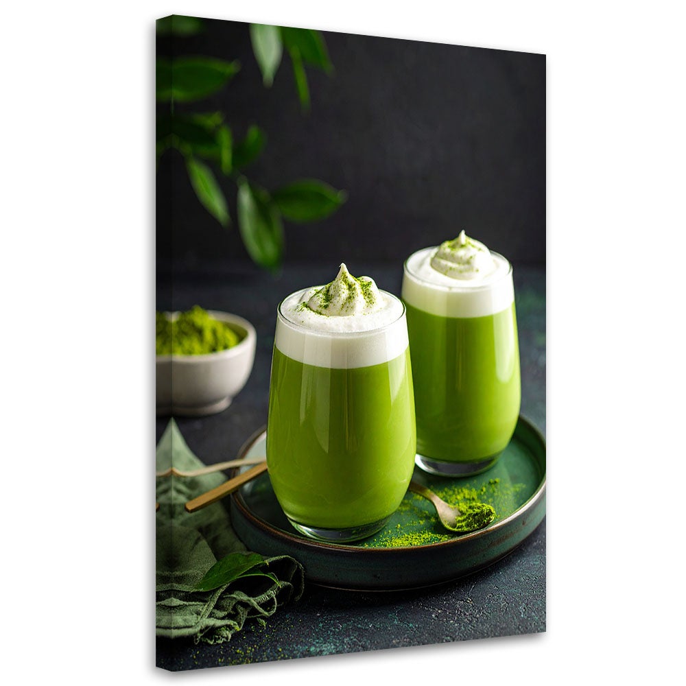Obraz do kuchni jadalni baru, Matcha Latte 70x100