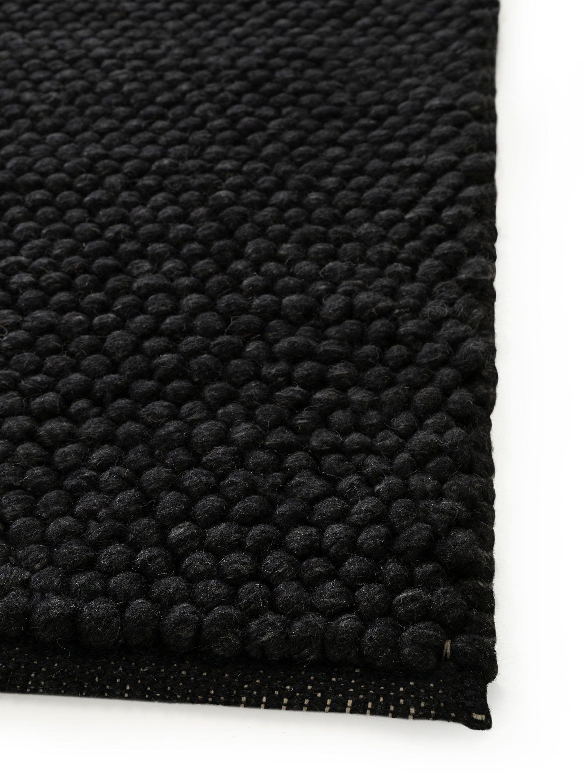 BENUTA - Tapis de laine Beads anthracite 120x170 cm - 5