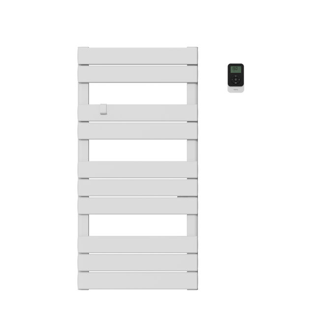 Sèche-serviette électrique sans fluide 500W H.101xL50cm Bestherm ANIS blanc