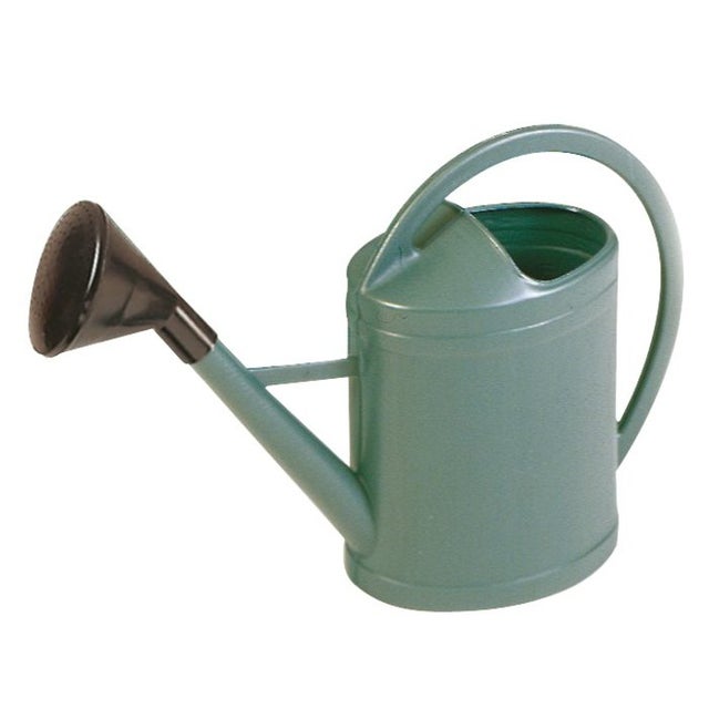 Arrosoir Parisien plastique Eda - Ovale + pomme - Vert - 3L