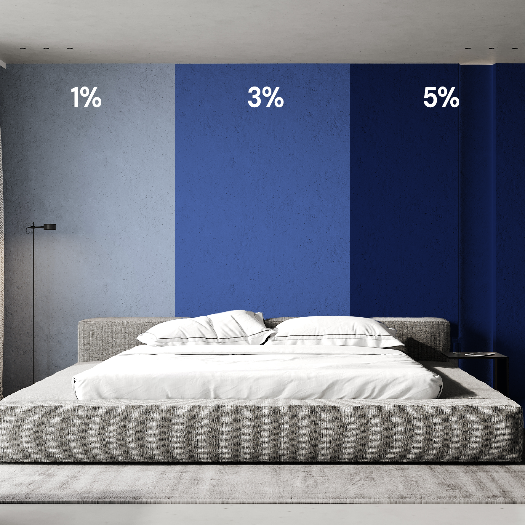 Polvere di pigmento Malle con colori blu caraibi 250 ml - 4