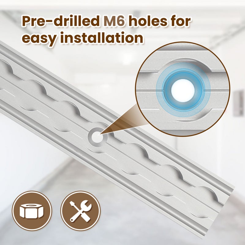 4x szyna mocująca aluminiowa Airlin 100 cm Airlin - 4