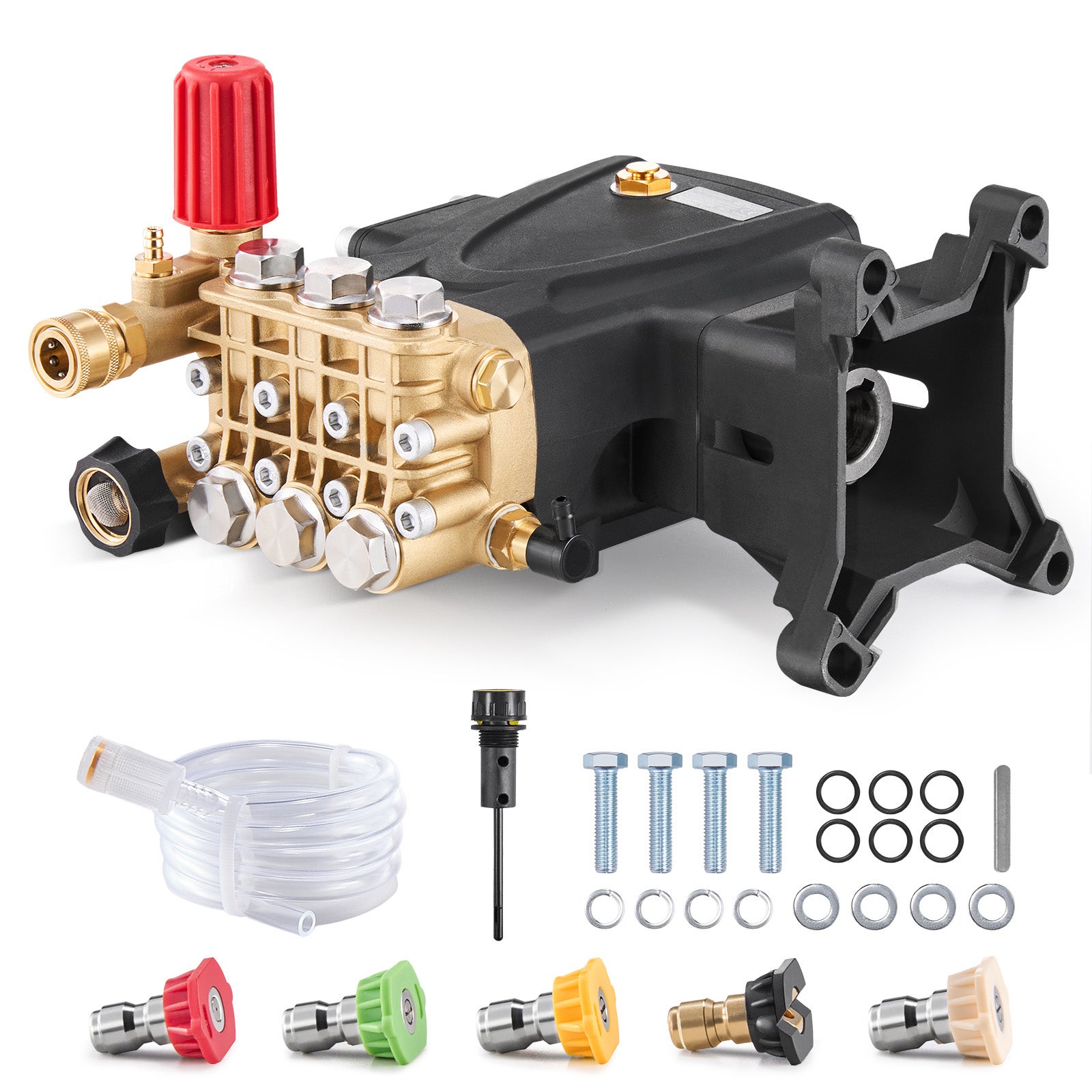 Pompe Nettoyeur Haute Pression SucceBuy 4000 PSI,4,0 GPM,Triplex 1 po,5 ...