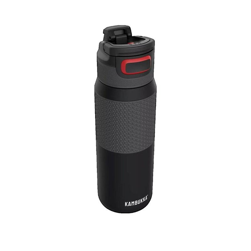 Butelka termiczna Kambukka Elton 750 ml czarna, utrzymuje ciepło 10h i zimno 21h