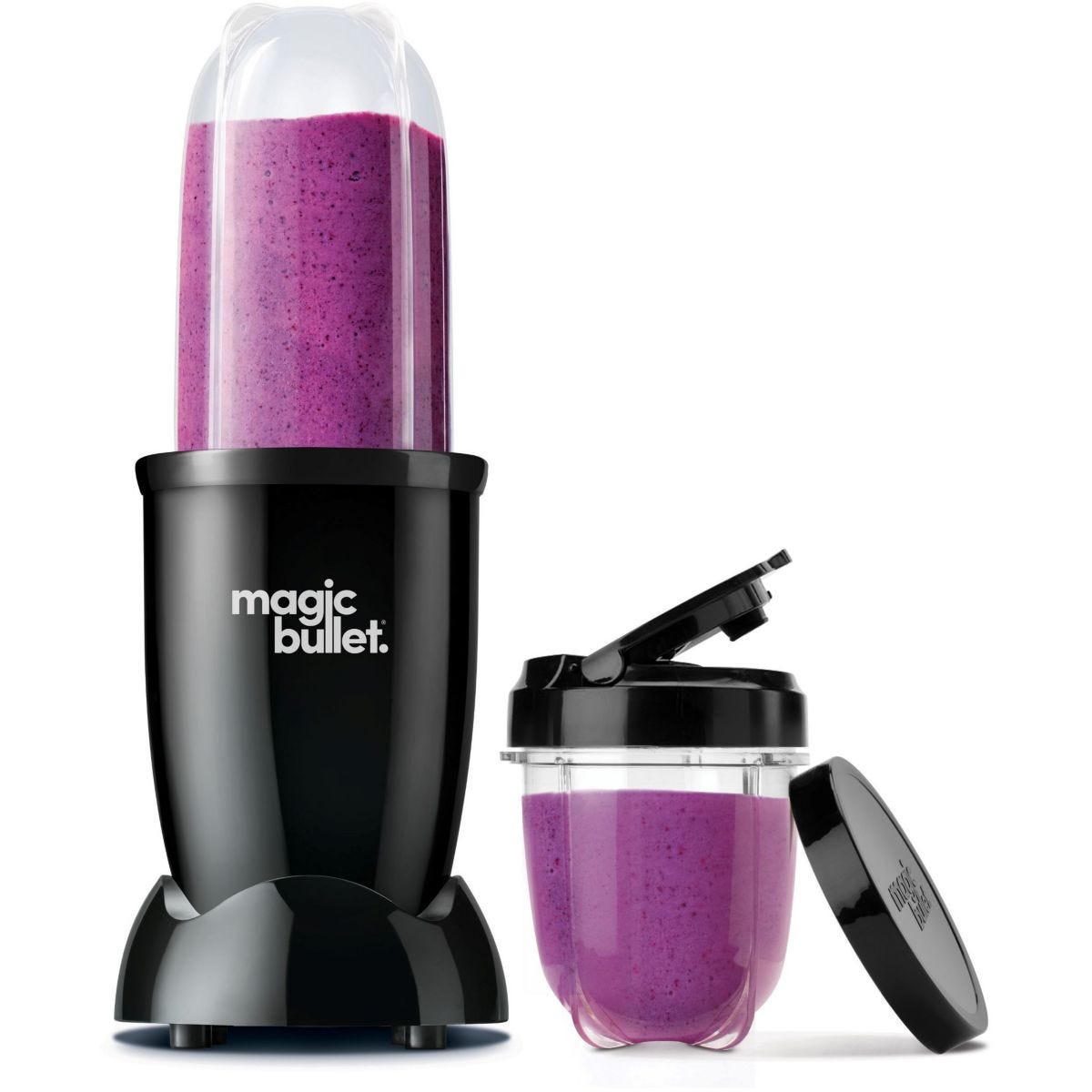 Nutribullet Magic Bullet MBR-0328 - Frullatore Compatto 200W, Senza BPA, Grigio - Foto 1
