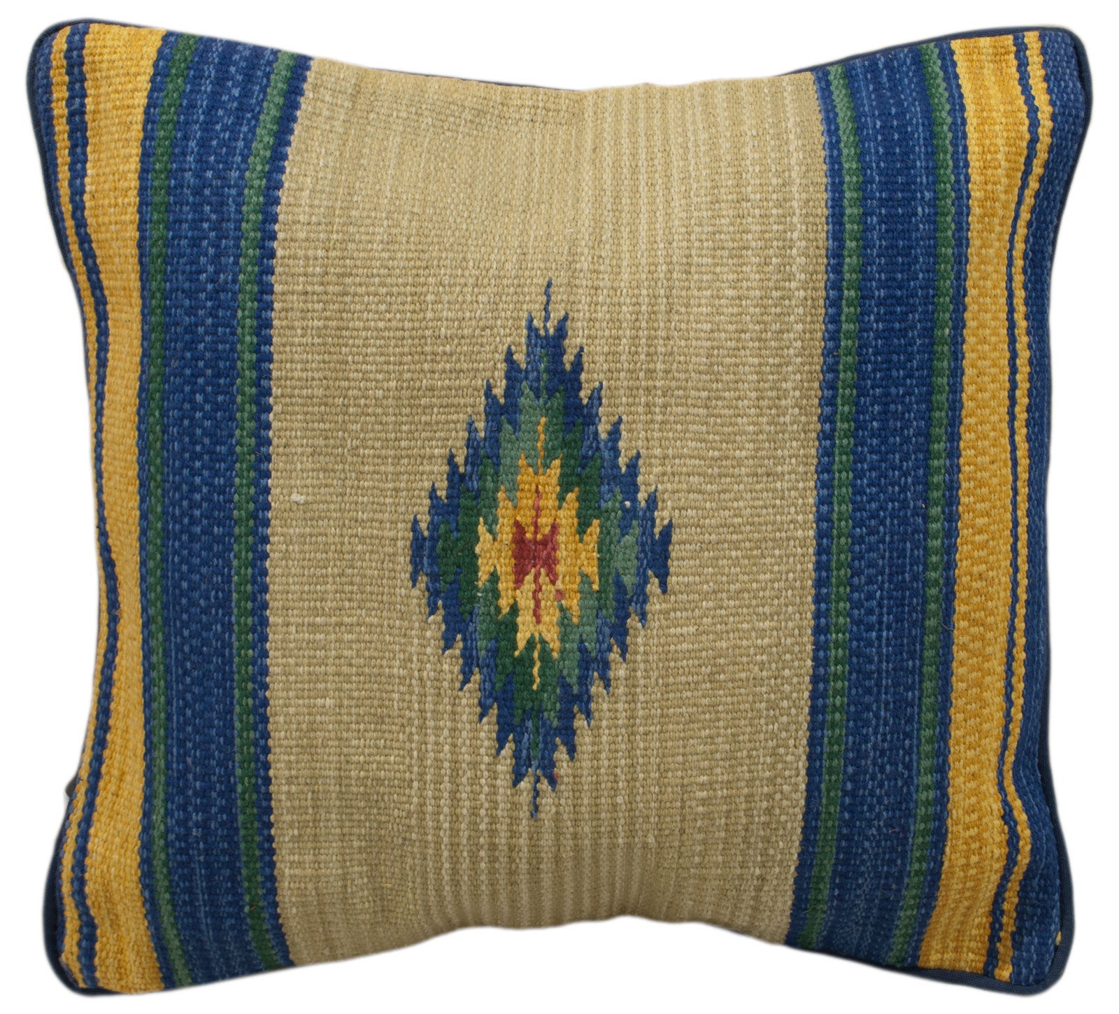 Galleria farah1970 - 40x40 CM Oryginalna ręcznie robiona poduszka Kilim Square LUB