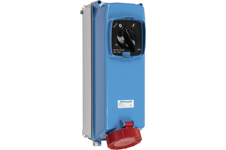 Presa interbloccata per impieghi gravosi in lega di alluminio da