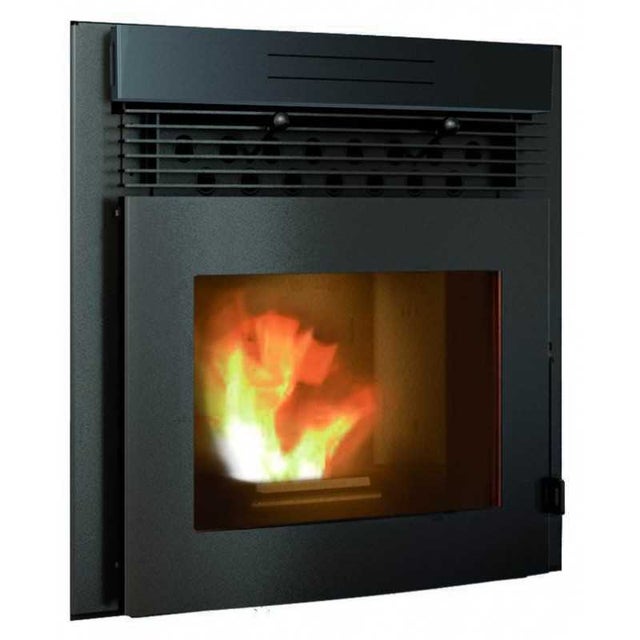 Inserto Camino A Pellet Punto Fuoco Alessio 11 Kw