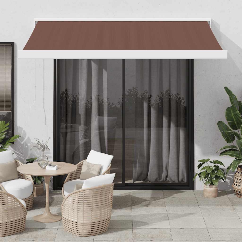 Ml-design Tenda Da Sole Per Terrazza 150 X 120 Cm Beige Retrattile A Manovella | Leroy Merlin