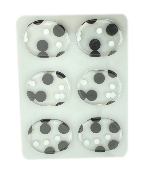 6 Fermaporta Trasparenti Autoadesivi - Per Pavimenti Duri, Facili Da Applicare - Foto 12