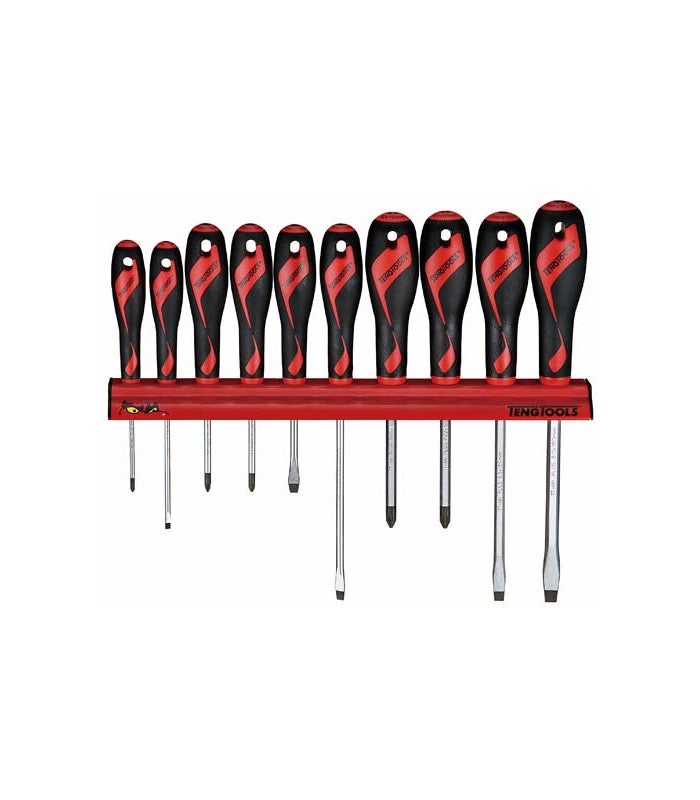 2 Porte-Outils Mural En Acier Carbone - Support Tournevis 14 Trou, 40x4.5x4 Cm, Pour Atelier Garage Maison - 8