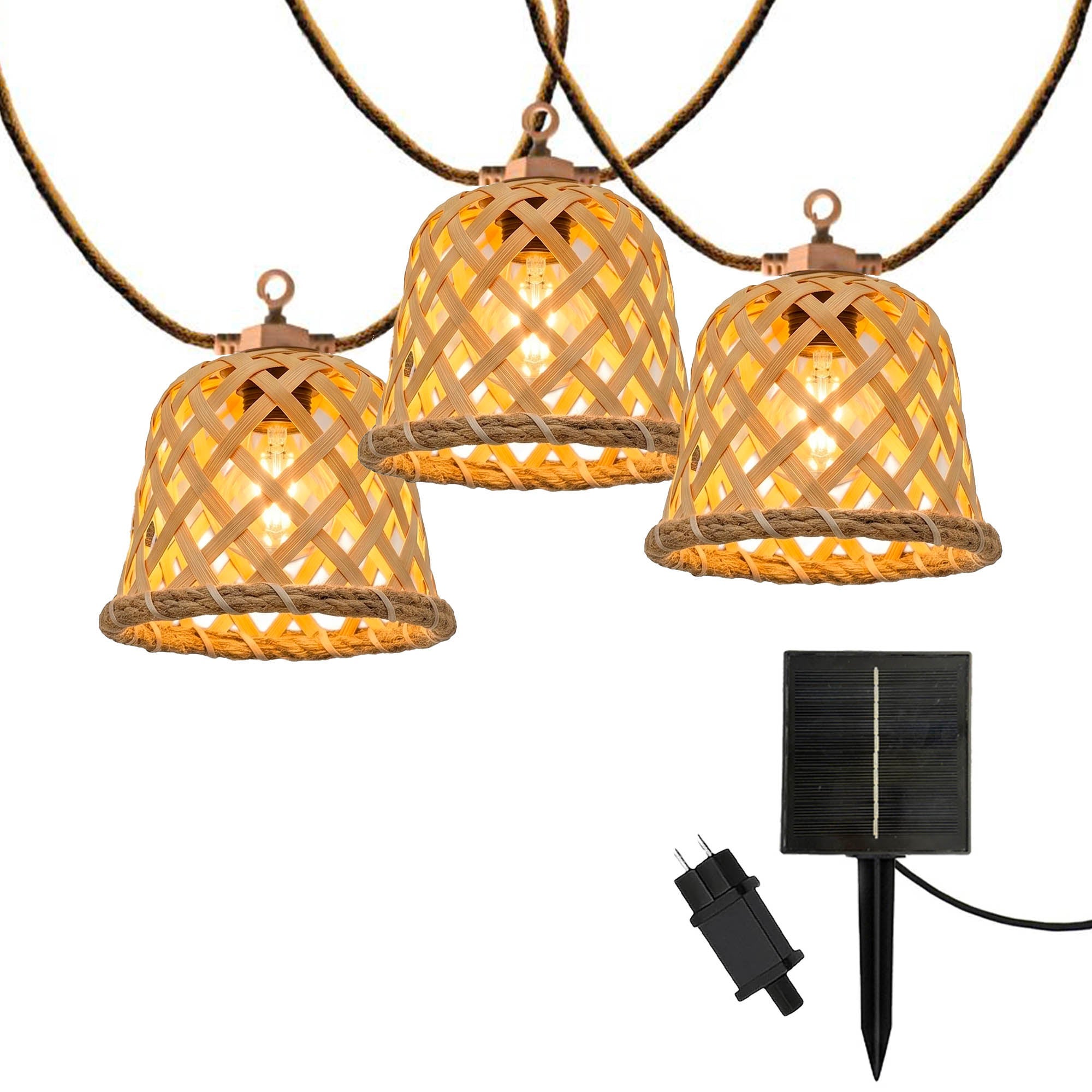 Lampki solarne MALY 10 LED 8M