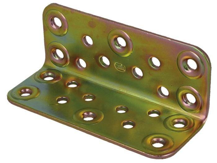 Amig - Carré en métal perforé | 60 x 100 x 2,2 mm | Fixation de ...